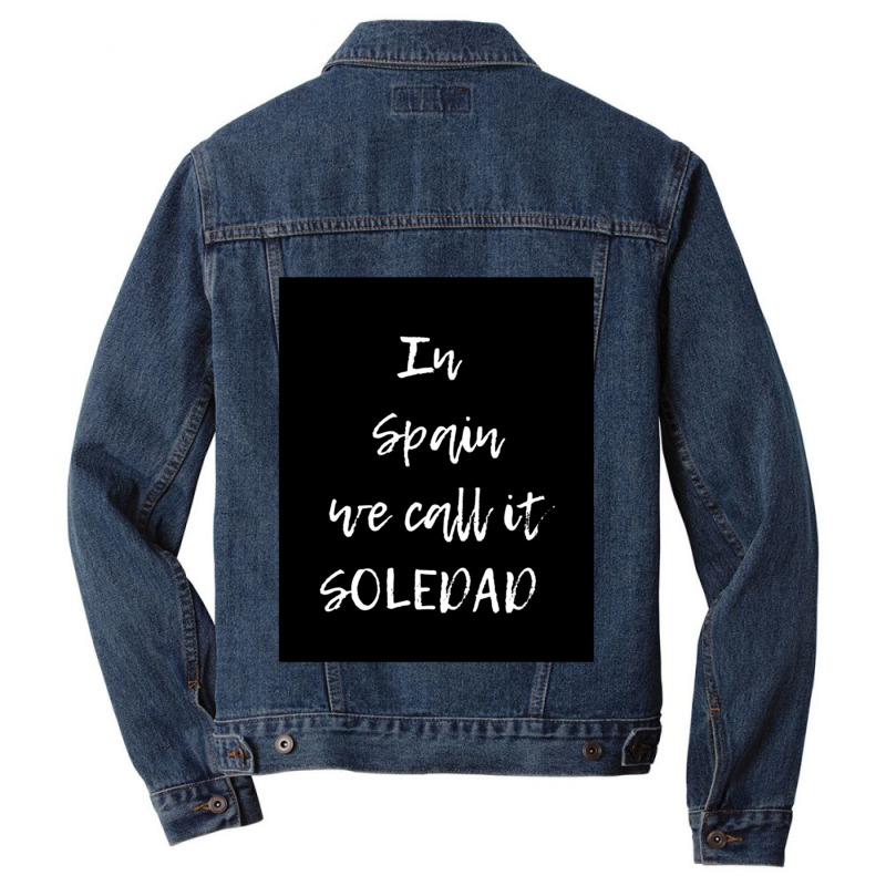 Soledad Rigg Long Men Denim Jacket | Artistshot