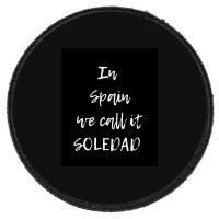 Soledad Rigg Long Round Patch | Artistshot