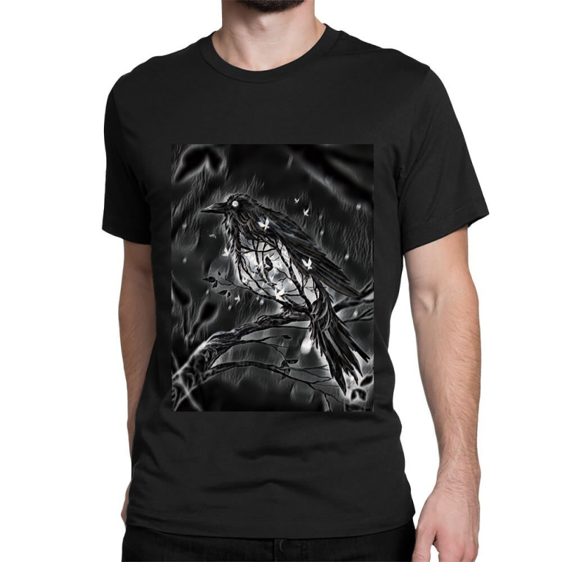 Surreal  Common Raven Classic T-shirt | Artistshot