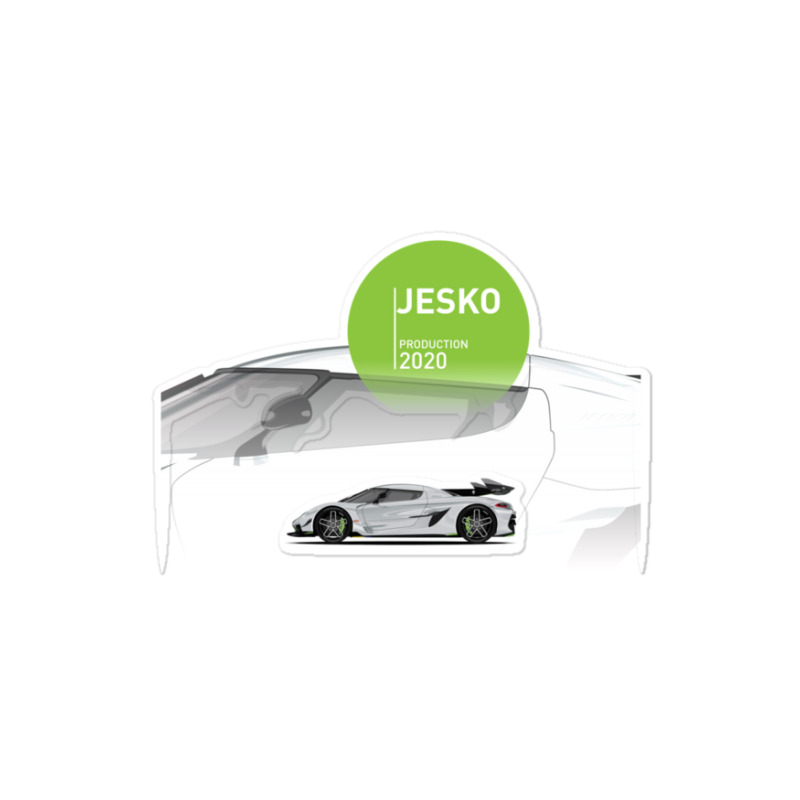 Supercar Jesko Production 2020 Sticker | Artistshot