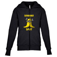 Idiom Banana Split, Banana Youth Zipper Hoodie | Artistshot