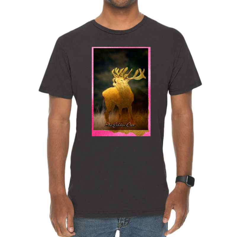 The Golden Deer (by Acci) Vintage T-shirt | Artistshot