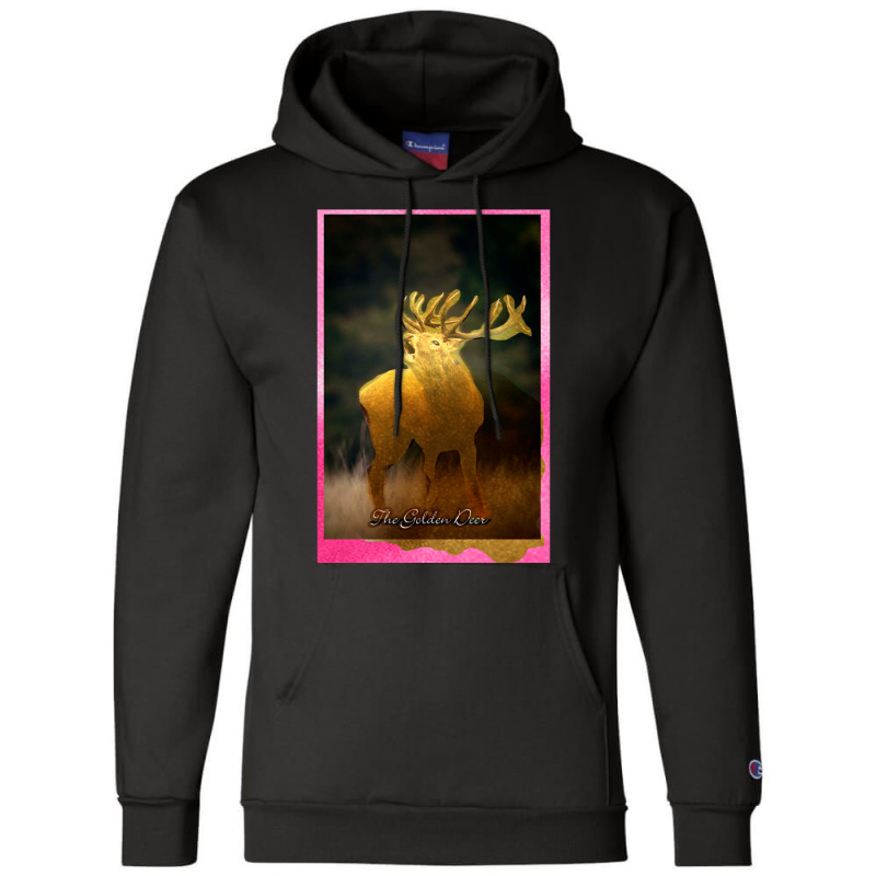 The Golden Deer (by Acci) Champion Hoodie | Artistshot