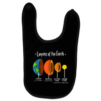 Layers Of Earth Geology Science   Geologist   Great Geology T Shirt Baby Bibs | Artistshot