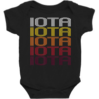 Iota, La Vintage Style Louisiana Baby Bodysuit | Artistshot