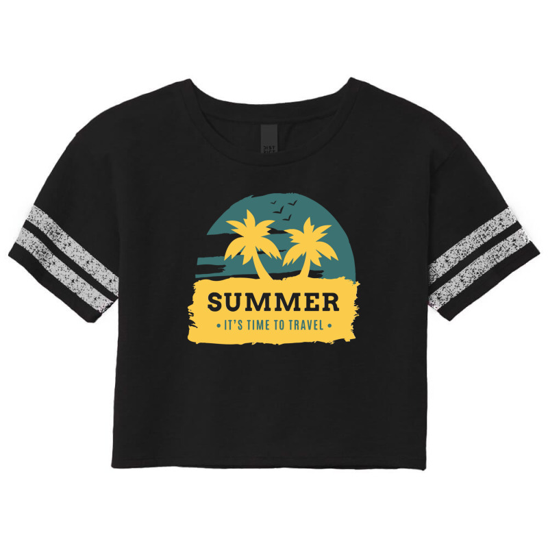 Summer   Ime O Ravel Scorecard Crop Tee by LaDonnaOesterle | Artistshot