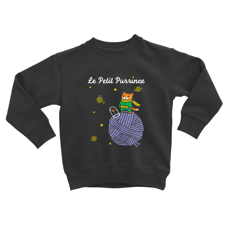 Le Petit Purrince, Cat Toddler Sweatshirt by komplenan | Artistshot