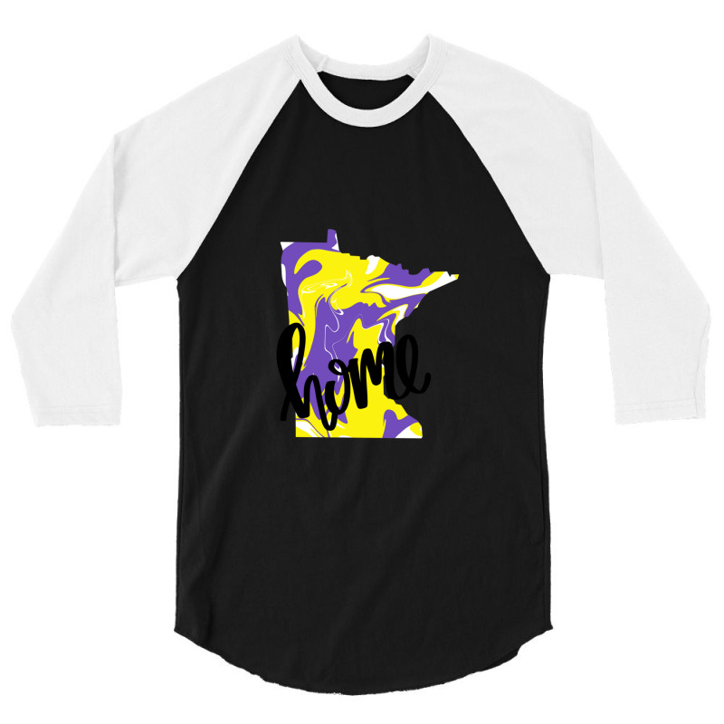 Minnesota Is Home 3/4 Sleeve Shirt | Artistshot