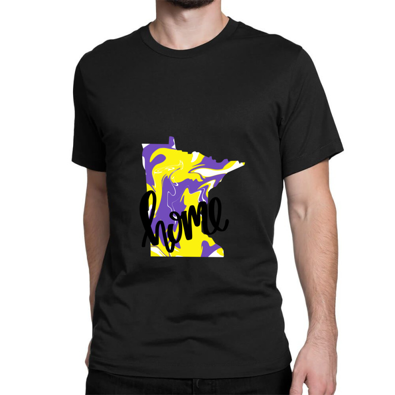 Minnesota Is Home Classic T-shirt | Artistshot