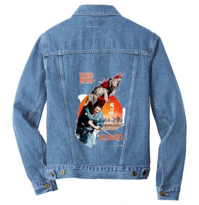 Akira Kurosawa s Yojimbo Men Denim Jacket. By Artistshot