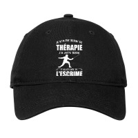 Fencing T  Shirt Thérapie De Escrime T  Shirt Adjustable Cap | Artistshot