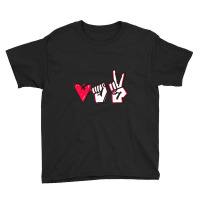 Love Fight Win Belarus Youth Tee | Artistshot