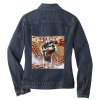 Testament Native Blood Ladies Denim Jacket | Artistshot