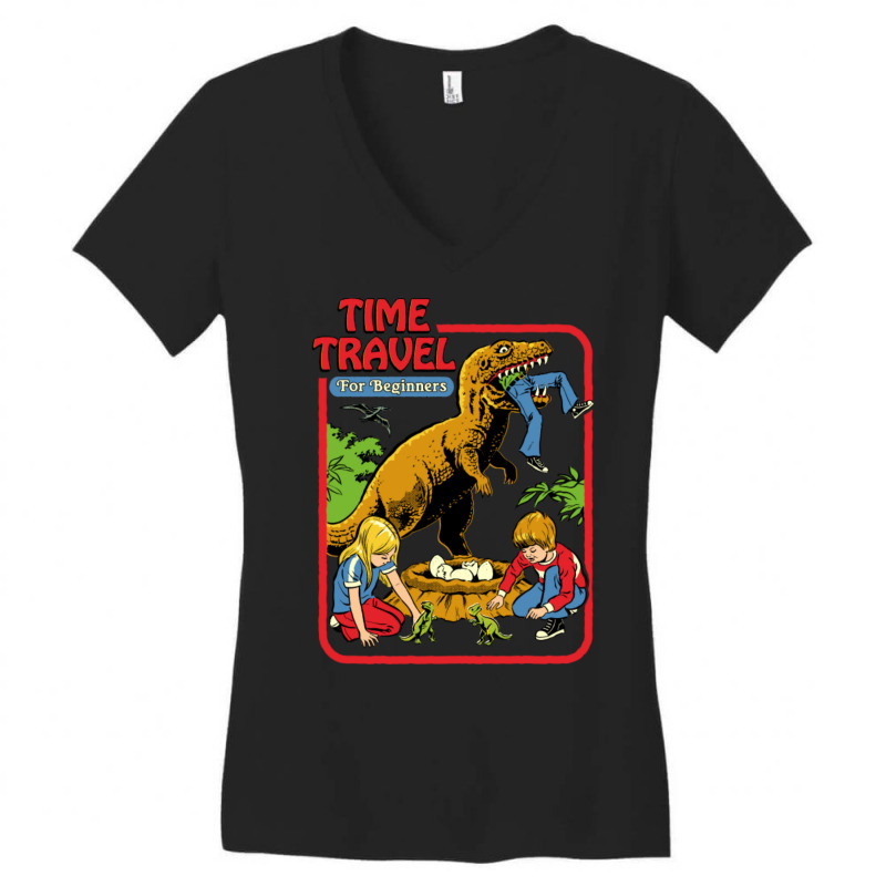 Time Travel For Beginners Women's V-Neck T-Shirt by cm-arts | Artistshot