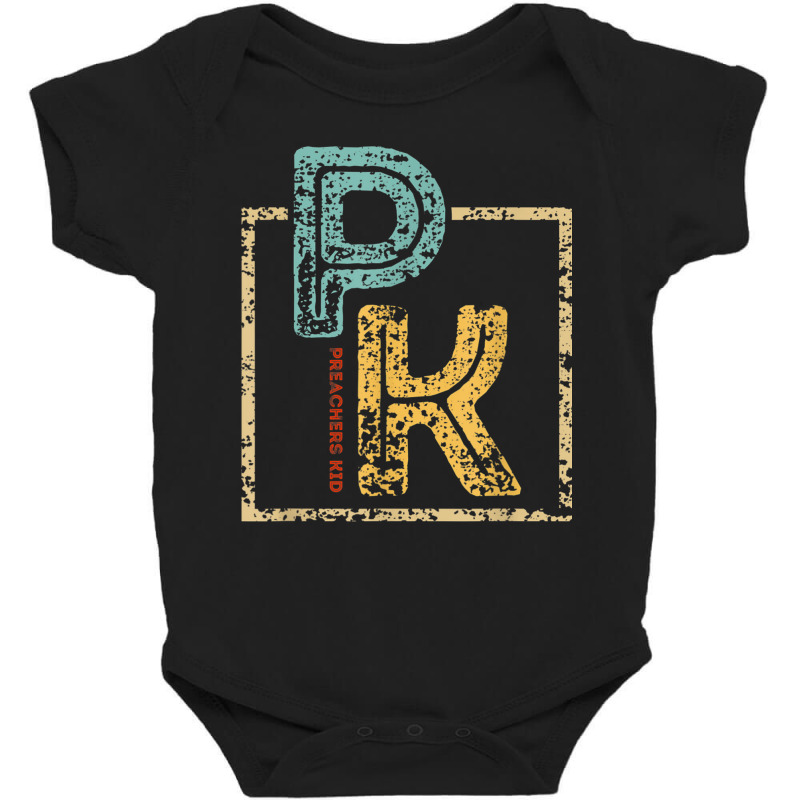 Preachers Kid Distressed Shirt For Pastors Children T Shirt Baby Bodysuit by cm-arts | Artistshot