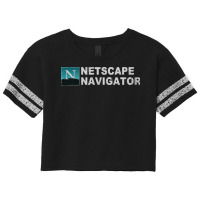 Netscape Navigator, Netscape Navigator Art, Netscape Navigator Vintage Scorecard Crop Tee | Artistshot