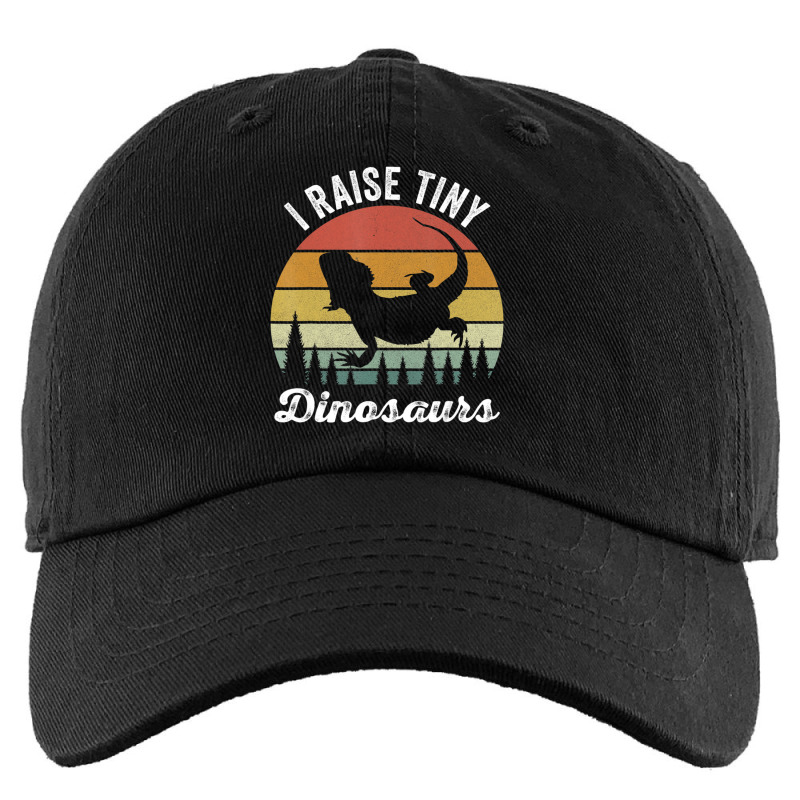 Retro I Raise Tiny Dinosaurs Vintage Bearded Dragon Kids Cap by Adcock Salmon | Artistshot