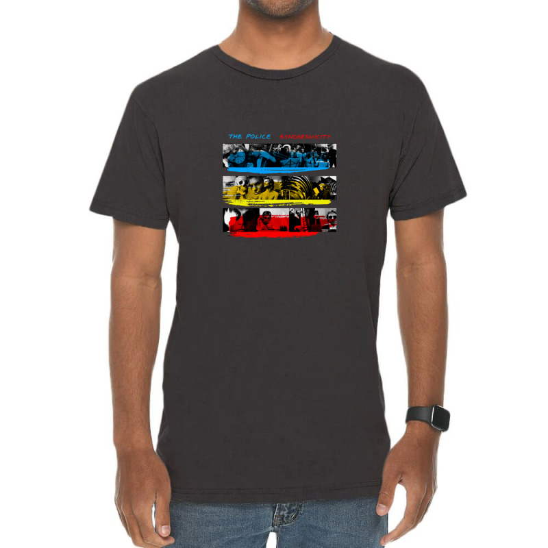 The Police Synchronicity Album Vintage T-Shirt by KristiMartin | Artistshot