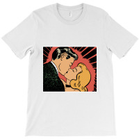 Comic Book Kiss T-shirt | Artistshot