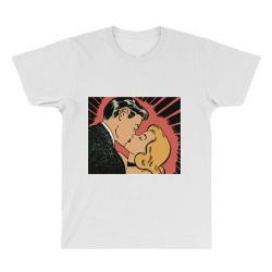 comic book kiss All Over Men's T-shirt | Artistshot