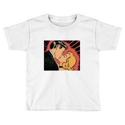comic book kiss Toddler T-shirt | Artistshot