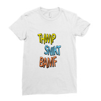 Comic Book Sound Effects   Comic Books Ladies Fitted T-shirt | Artistshot