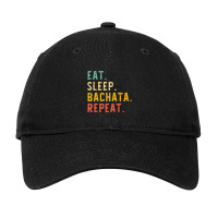 Eat Sleep Bachata Repeat Dance Vintage Adjustable Cap | Artistshot