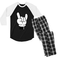 Cool Fingers Men's 3/4 Sleeve Pajama Set | Artistshot