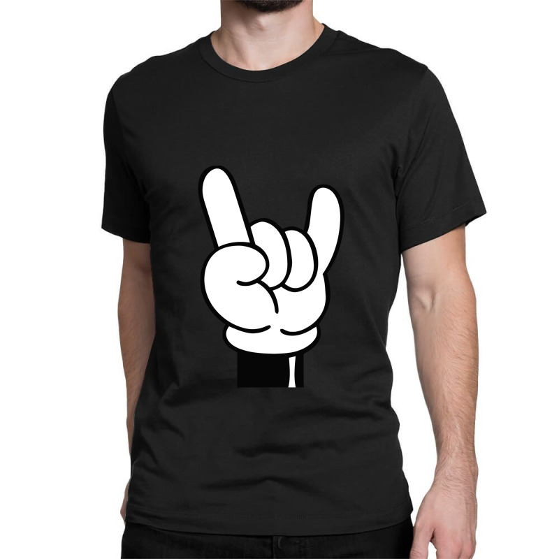 Cool Fingers Classic T-shirt | Artistshot