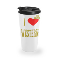 I Love Westerns Gift Travel Mug | Artistshot