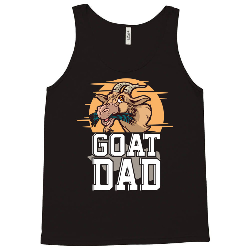 Goat Dad Goat Lover Tank Top | Artistshot