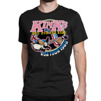 The Kinks, 1980 Tour, The Kinks Art, The Kinks Vintage, The Kinks Pain  Classic T-shirt By Shopppur89 - Artistshot