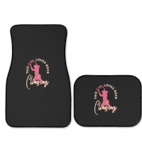 Rock Climber Boulder This Girl Loves Rock Climbing Full Set Car Mats | Artistshot