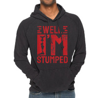 Funny Well I'm Stumped Prosthetic Leg Amputee T Shirt Vintage Hoodie | Artistshot