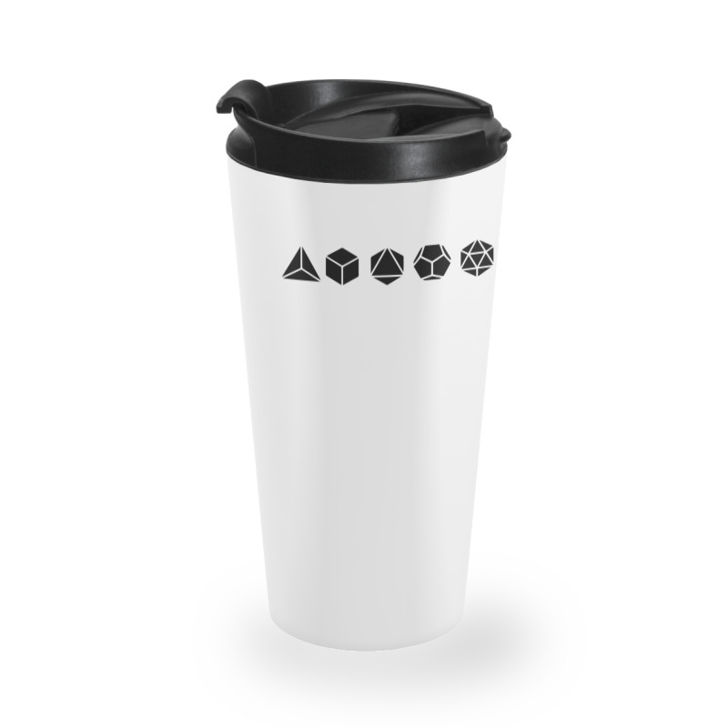 Platonic Solids Building Blocks Of Life Mathematics Travel Mug | Artistshot