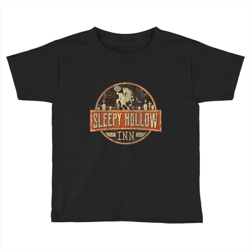 Sleepy Hollow Inn Halloween Headless Horseman Toddler T-shirt by cm-arts | Artistshot