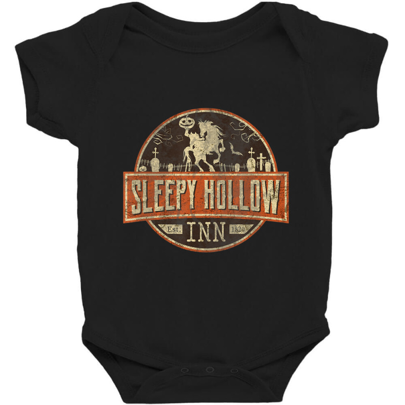 Sleepy Hollow Inn Halloween Headless Horseman Baby Bodysuit by cm-arts | Artistshot