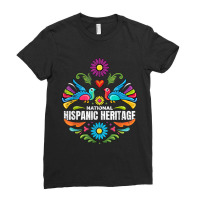 Hispanic Heritage Month Ladies Fitted T-shirt | Artistshot