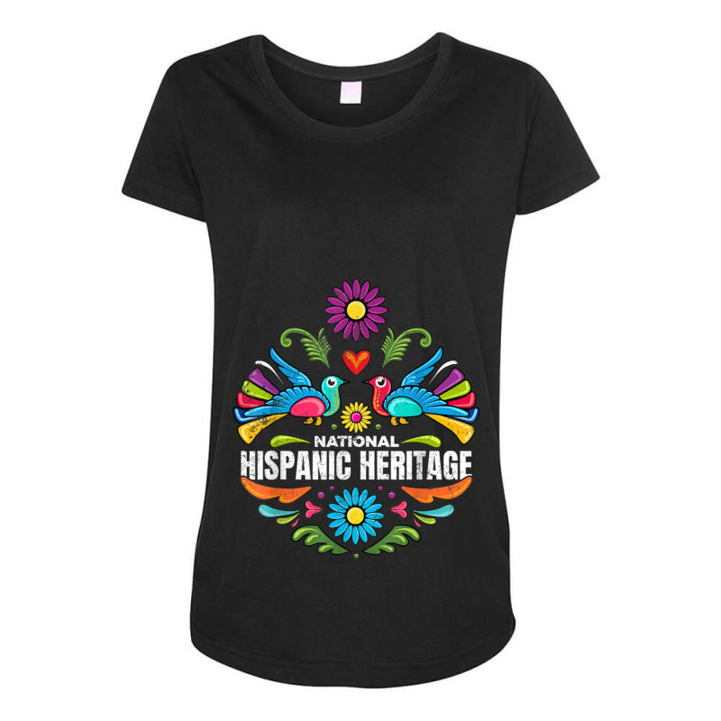 Hispanic Heritage Month Maternity Scoop Neck T-shirt by cm-arts | Artistshot