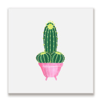 Naughty Cactus For Gag And Bachelor Party T Shirt Metal Print Square | Artistshot