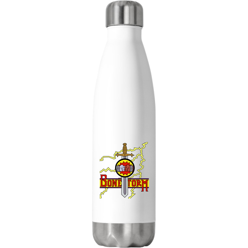 Bonestorm Clear Stainless Steel Water Bottle | Artistshot