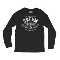 Funny Olde Salem Hatter Witch Hat Maker Co Milliner Company T Shirt Long Sleeve Shirts | Artistshot