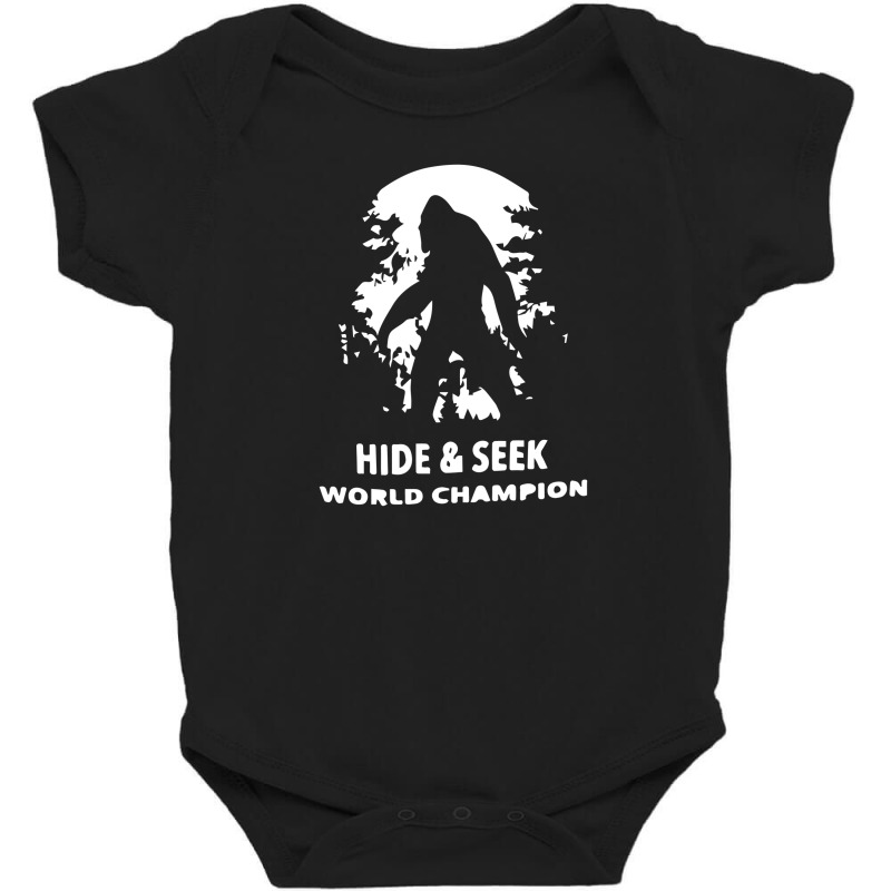 Hide And Seek World Champion Baby Bodysuit by cm-arts | Artistshot