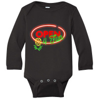 Party Mode Upside Down Pineapple Swinger Vanilla Swapping Tank Top Long Sleeve Baby Bodysuit | Artistshot