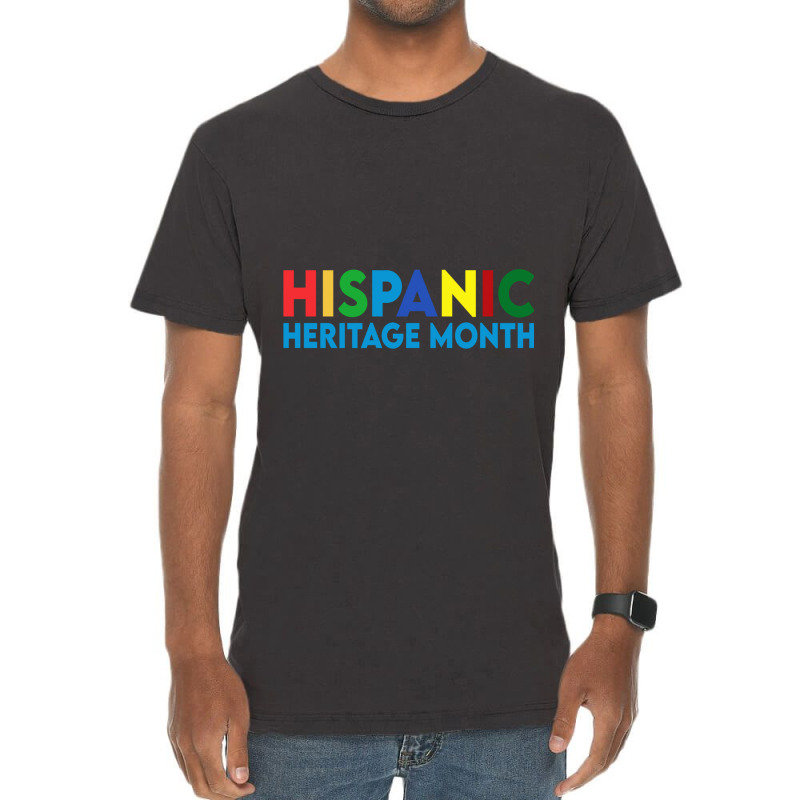 Hispanic Heritage Month 2022 Vintage T-Shirt by cm-arts | Artistshot