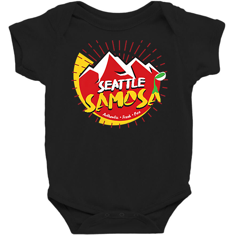 Seattle Samosa T Shirt Baby Bodysuit by cm-arts | Artistshot