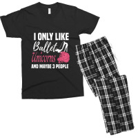 I Only Like Ballet Unicorns And Maybe 3 People   Cute Girly Ballet Dan Men's T-shirt Pajama Set | Artistshot