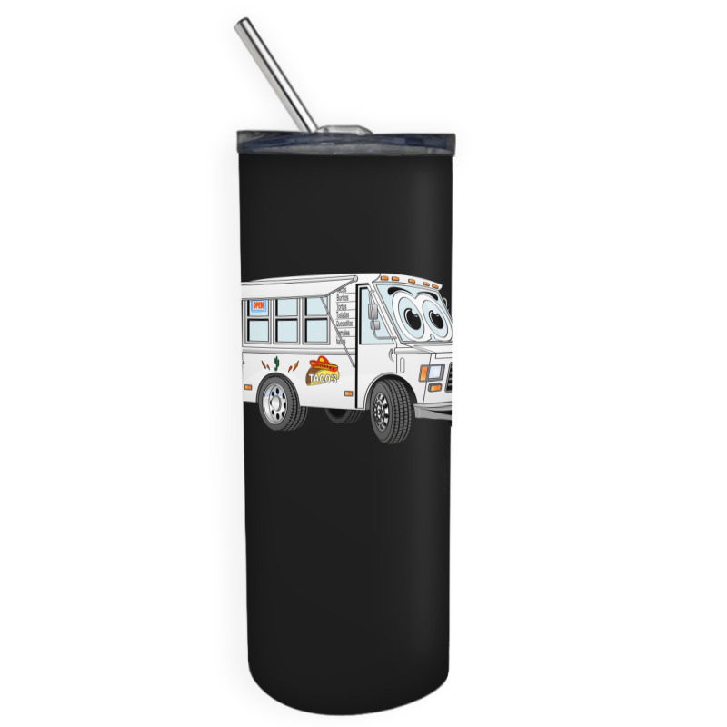 Taco Mini Van Cartoon Skinny Tumbler by MarkGoulas | Artistshot