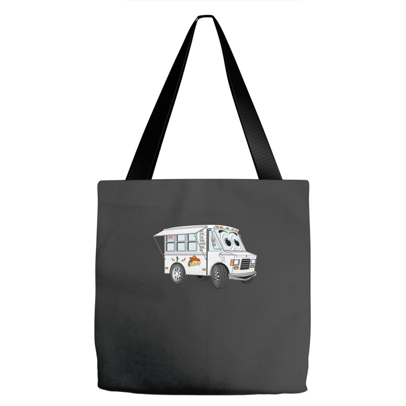 Taco Mini Van Cartoon Tote Bags by MarkGoulas | Artistshot