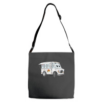 Taco Mini Van Cartoon Adjustable Strap Totes | Artistshot